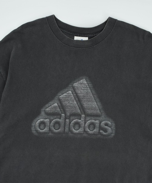 LABORATORY R（ラボラトリーアール）の「【USED】90’s adidas ロゴ Tシャツ USA製（Tシャツ/カットソー・メンズ・ブラック・LARGE）」の2枚目の写真