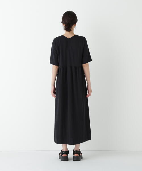 Karen By Simonsen カレン　ワンピース　ギャザー　Aライン　美品 RNスムースギャザーAラインワンピース | human woman