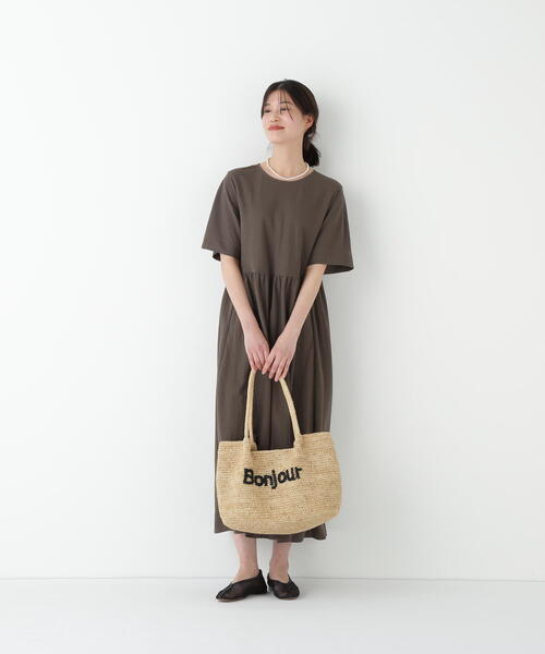 ◇RNスムースギャザーAラインワンピース（ワンピース