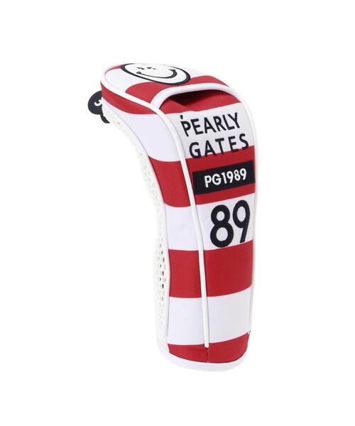 PEARLY GATES】ボーダー柄フェアウェイウッド用ヘッドカバー (UNISEX