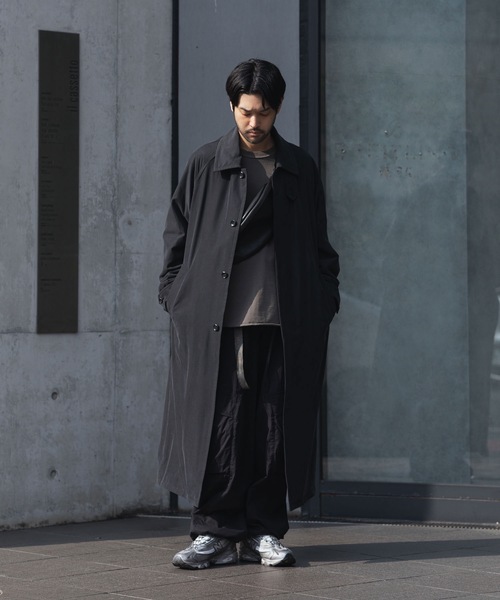 フィブリルポプリン パディング バルマカーンコート / FIBRIL POPLIN