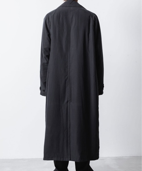 フィブリルポプリン パディング バルマカーンコート / FIBRIL POPLIN