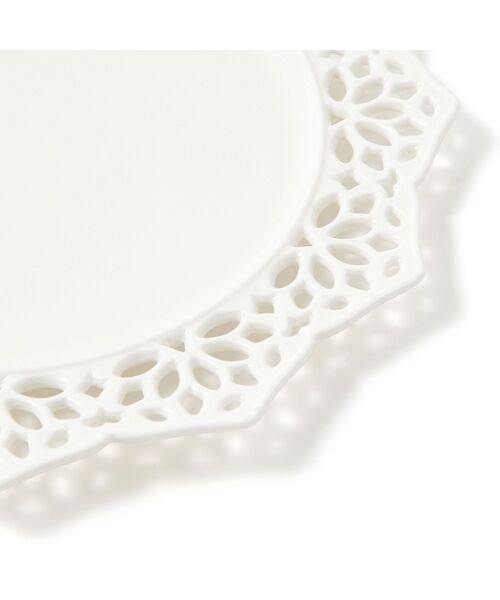 Francfranc パニエレース模様皿 5枚セット Francfranc 食器 パニエ プレート レース M ミント : ZOZOTOWN