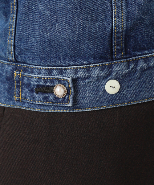 チェンジボタンデニムジャケット（デニムジャケット）｜Bonum（ボナム