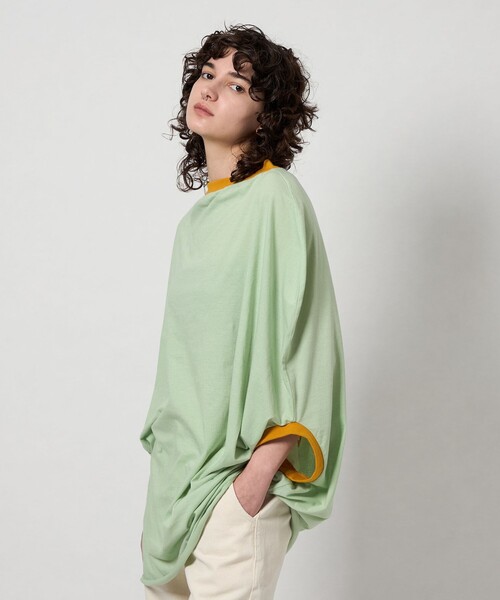 6(ROKU)＞ARPHABET Tシャツ -O-（Tシャツ/カットソー）｜6（ロク