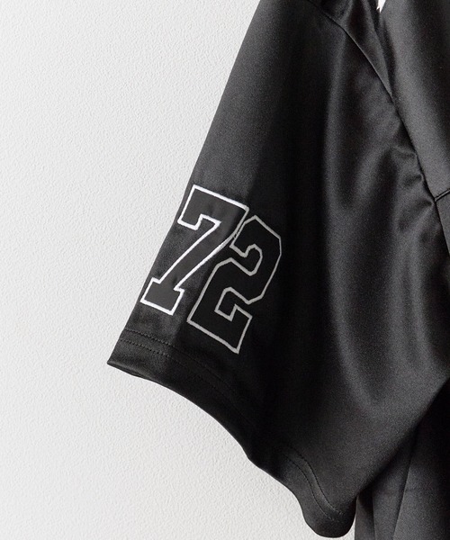 ROOPTOKYO(ループトウキョウ)の「Basketball uniform style top / バスケユニフォーム風 トップス(Tシャツ/カットソー・メンズ・ホワイト/ブラック・L/M)」の7枚目の写真