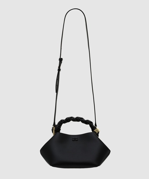 GANNI(ガニー)の「Ganni Bou Bag Small(ハンドバッグ・レディース・ブラック・ONE SIZE)」の1枚目の写真