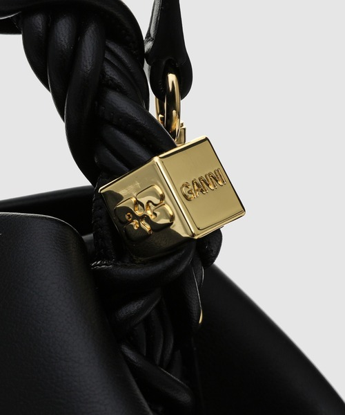 GANNI(ガニー)の「Ganni Bou Bag Small(ハンドバッグ・レディース・ブラック・ONE SIZE)」の4枚目の写真