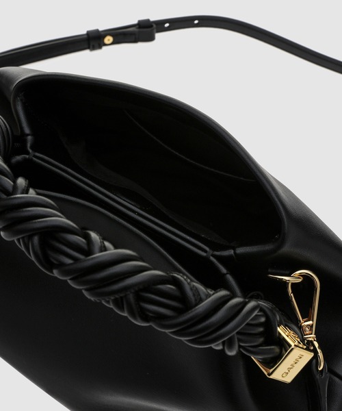 GANNI(ガニー)の「Ganni Bou Bag Small(ハンドバッグ・レディース・ブラック・ONE SIZE)」の8枚目の写真