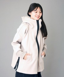 AVIE（アビィ）の「メルトンジャージーテントラインパーカー（パーカー）」