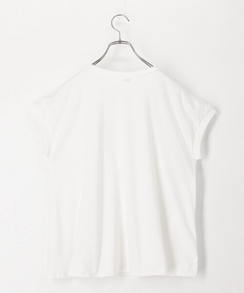 fredy couleur（フレディクルール）の「TC天竺ティアードフリルTシャツ（Tシャツ/カットソー・レディース・ブラウン/オフホワイト/ブラック/グレイッシュベージュ・38）」の11枚目の写真