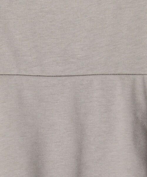 fredy couleur（フレディクルール）の「TC天竺ティアードフリルTシャツ（Tシャツ/カットソー・レディース・ブラウン/オフホワイト/ブラック/グレイッシュベージュ・38）」の16枚目の写真