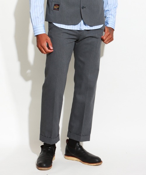 ROTAR（ローター）の「TC Herringbone Work Pants（チノパンツ・メンズ・ブラック/ブルー/グレー・X-LARGE/LARGE/MEDIUM）」の4枚目の写真
