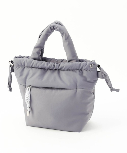 NICOLE white(ニコルホワイト)の「2WAYパフバッグ(ショルダーバッグ・レディース・ブラック/ブルー・FREE)」の8枚目の写真