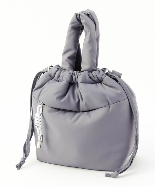 NICOLE white(ニコルホワイト)の「2WAYパフバッグ(ショルダーバッグ・レディース・ブラック/ブルー・FREE)」の9枚目の写真