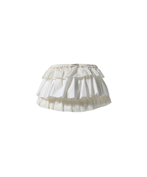 GIRLFRIEND RUFFLE MINI SKIRT（スカート）｜GLOWNY（グロウニ