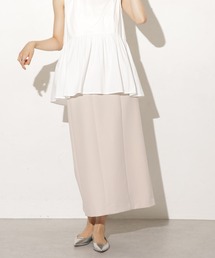 サイドベルトディティールタイトスカート