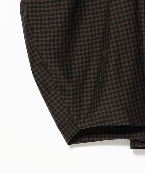 HAVERSACK（ハバーザック）の「HAVERSACK / Check Onepiece（ワンピース・レディース・ブラウン・1）」の5枚目の写真