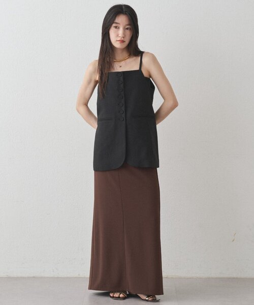 LOUNGEDRESS（ラウンジドレス）の「ビスチェベスト（ベスト・レディース・ブラウン/ブラック・FREE）」の3枚目の写真