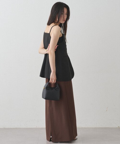 LOUNGEDRESS（ラウンジドレス）の「ビスチェベスト（ベスト・レディース・ブラウン/ブラック・FREE）」の7枚目の写真