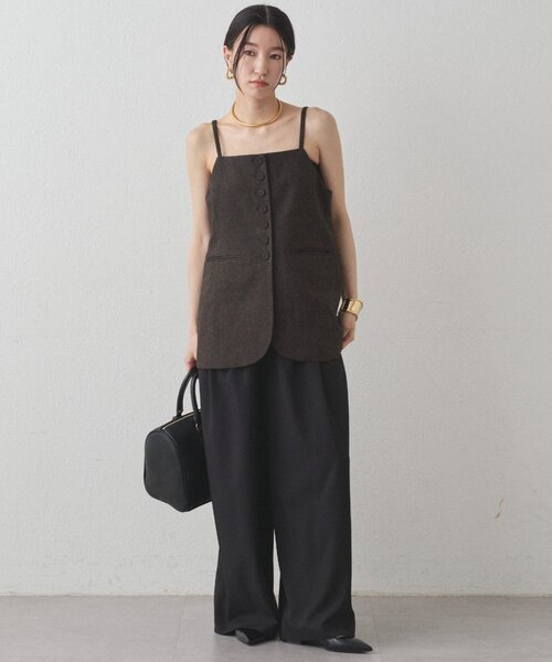 LOUNGEDRESS（ラウンジドレス）の「ビスチェベスト（ベスト・レディース・ブラウン/ブラック・FREE）」の13枚目の写真