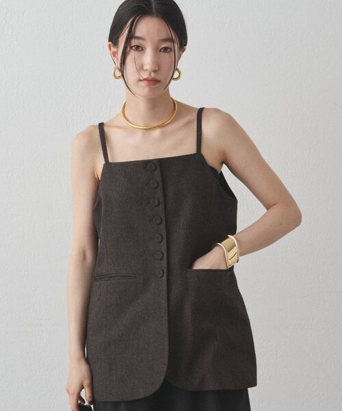 LOUNGEDRESS（ラウンジドレス）の「ビスチェベスト（ベスト・レディース・ブラウン/ブラック・FREE）」の17枚目の写真