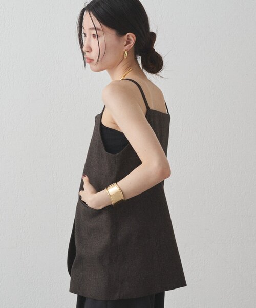 LOUNGEDRESS（ラウンジドレス）の「ビスチェベスト（ベスト・レディース・ブラウン/ブラック・FREE）」の19枚目の写真