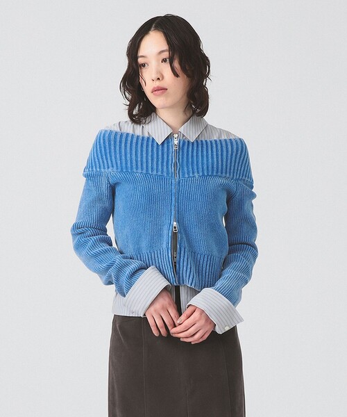 モールフェード ジップ カーディガン（カーディガン/ボレロ）｜Ray