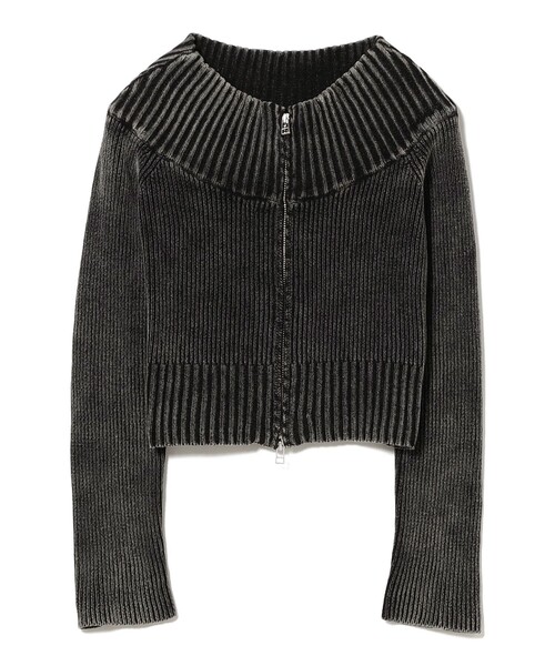 Ray BEAMS モールフェード ジップ カーディガン BEAMS WOMEN｜モールフェード ジップ カーディガン | Rakuten Fashion