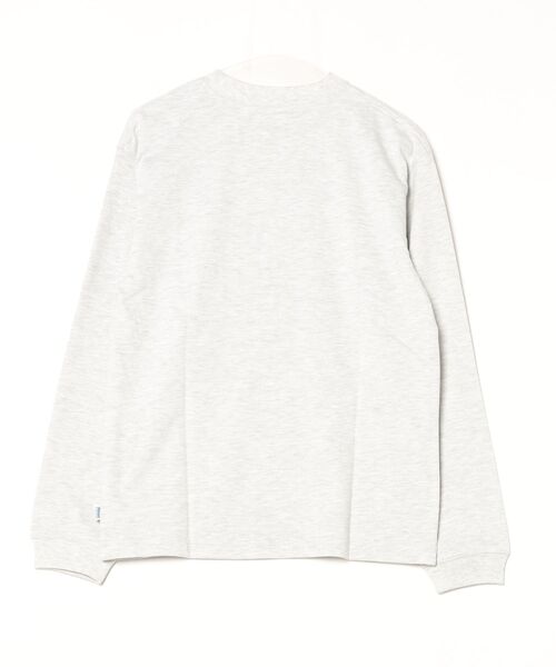 DISCUS ATHLETIC(ディスカス アスレチック)の「【DISCUS ATHLETIC/ディスカス アスレチック】USAコットンブレンドヘビーウェイトロンT(Tシャツ/カットソー・メンズ・ブラック/ホワイト/ネイビー/グレイッシュベージュ/オートミール/杢グレー・MEDIUM/LARGE/X-LARGE)」の7枚目の写真