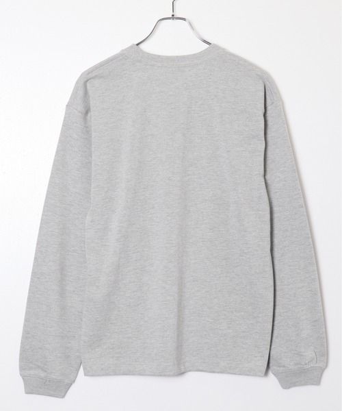 DISCUS ATHLETIC(ディスカス アスレチック)の「【DISCUS ATHLETIC/ディスカス アスレチック】USAコットンブレンドヘビーウェイトロンT(Tシャツ/カットソー・メンズ・ブラック/ホワイト/ネイビー/グレイッシュベージュ/オートミール/杢グレー・MEDIUM/LARGE/X-LARGE)」の17枚目の写真