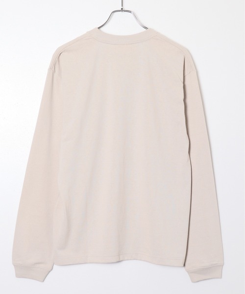 DISCUS ATHLETIC(ディスカス アスレチック)の「【DISCUS ATHLETIC/ディスカス アスレチック】USAコットンブレンドヘビーウェイトロンT(Tシャツ/カットソー・メンズ・ブラック/ホワイト/ネイビー/グレイッシュベージュ/オートミール/杢グレー・MEDIUM/LARGE/X-LARGE)」の21枚目の写真