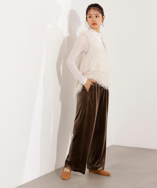 セール】ベロアパンツ（その他パンツ）｜N.（N. Natural Beauty Basic