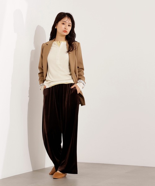 セール】ベロアパンツ（その他パンツ）｜N.（N. Natural Beauty Basic