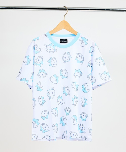 salle de bal(サルデバル)の「【11ぴきのねこ】ドライメッシュTシャツ WNI(Tシャツ/カットソー・レディース・その他1/その他2・FREE)」の2枚目の写真