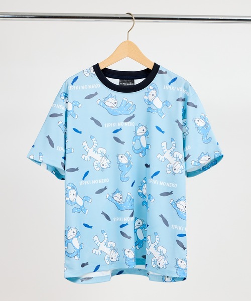 salle de bal(サルデバル)の「【11ぴきのねこ】ドライメッシュTシャツ WNI(Tシャツ/カットソー・レディース・その他1/その他2・FREE)」の1枚目の写真