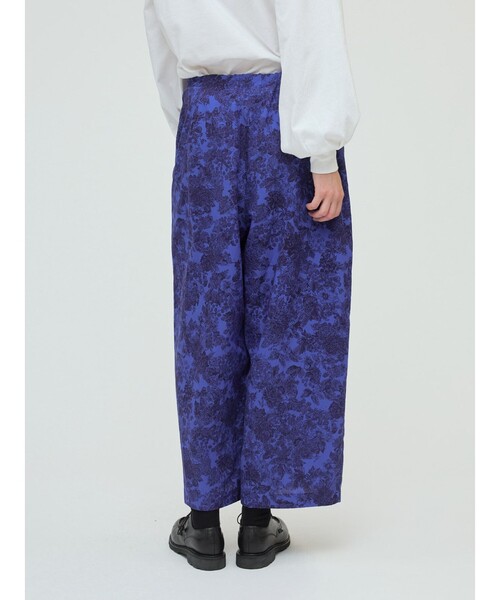 mizuiroind（ミズイロインド）の「mizuiro ind プリントイージーパンツ（その他パンツ・レディース・ブルー/ベージュ・FREE）」の12枚目の写真