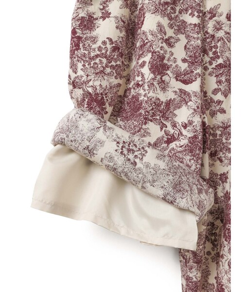 mizuiroind（ミズイロインド）の「mizuiro ind プリントイージーパンツ（その他パンツ・レディース・ブルー/ベージュ・FREE）」の19枚目の写真