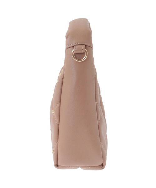 earth music&ecology(アースミュージックアンドエコロジー)の「スタッズキルトバッグ(ハンドバッグ・レディース・アイボリー/ライトブラウン/ブラック・FREE)」の19枚目の写真