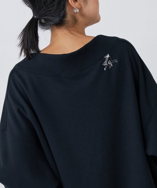 BEARDSLEY（ビアズリー）の「Ronde刺繍裏毛プルオーバー（Tシャツ