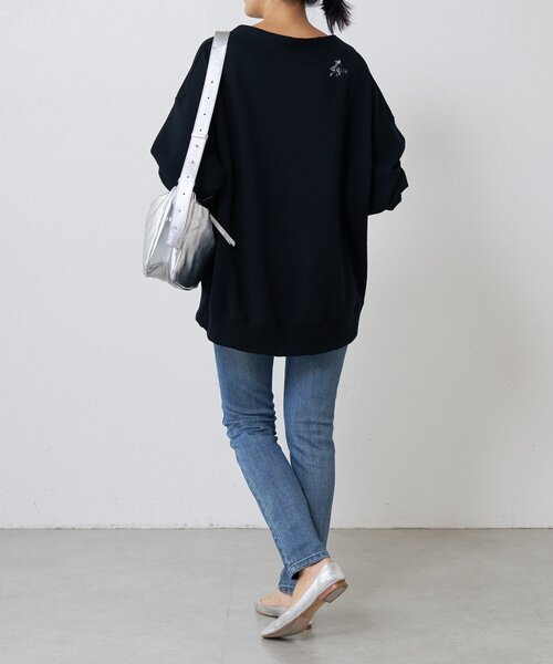 BEARDSLEY（ビアズリー）の「Ronde刺繍裏毛プルオーバー（Tシャツ