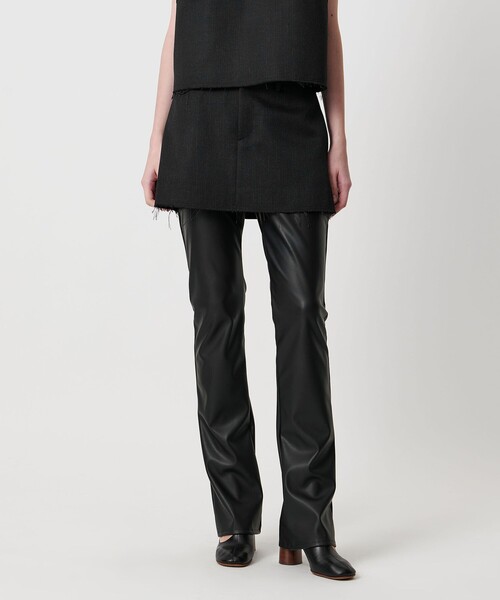 AEWEN MATOPH（イウエン マトフ）の「＜AEWEN MATOPH＞ウールミニスカート（スカート・レディース・ブラック/ブラウン・36/38）」の7枚目の写真