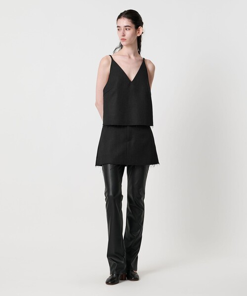 AEWEN MATOPH（イウエン マトフ）の「＜AEWEN MATOPH＞ウールミニスカート（スカート・レディース・ブラック/ブラウン・36/38）」の8枚目の写真