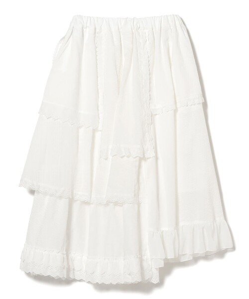 TORI-TO（トリト）の「【別注】TORI-TO / ティアード スカート（スカート・レディース・ブラック/ホワイト・ONE SIZE）」の14枚目の写真