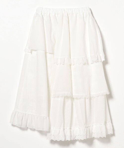 TORI-TO（トリト）の「【別注】TORI-TO / ティアード スカート（スカート・レディース・ブラック/ホワイト・ONE SIZE）」の17枚目の写真