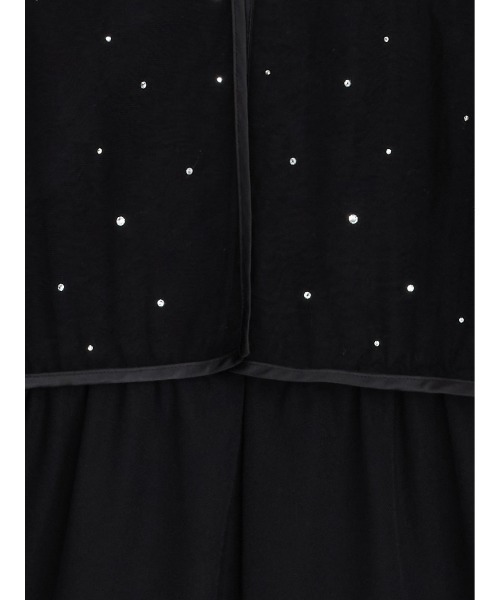 2WAY BIJOU RUFFLE TOP SET ROMPERS（パンツドレス）｜Ameri（アメリ