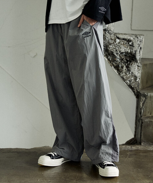セール】TECH NYLON PANTS/テックナイロンパンツ/UMBRO別注(限定展開