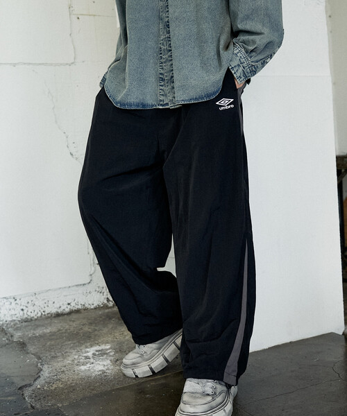 セール】TECH NYLON PANTS/テックナイロンパンツ/UMBRO別注(限定展開
