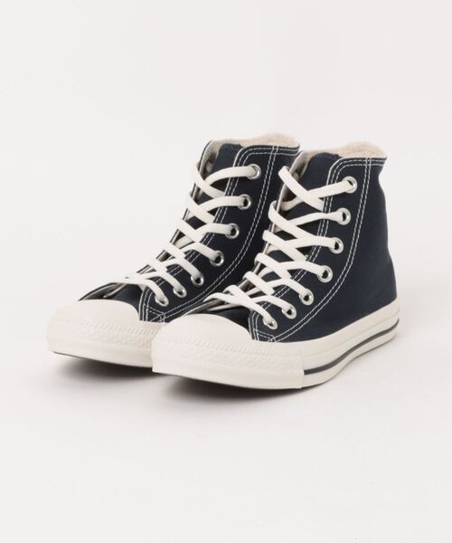 CONVERSE（コンバース）の「converse コンバース ALL STAR WASHEDCANVAS HI レディーススニーカー ハイカット(オールスターウォッシュドキャンバスHI) 31314102（スニーカー・レディース・ベージュ/ダークブルー・24.0cm/24.5cm/25.0cm/22.0cm/22.5cm/23.0cm/23.5cm）」の2枚目の写真