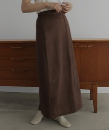 hellam（へラム）の「フェイクスエードIラインスカート（スカート）」